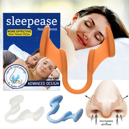 Silicone Nose Clip Anti Snoring Aid 1-2 Pcs-0