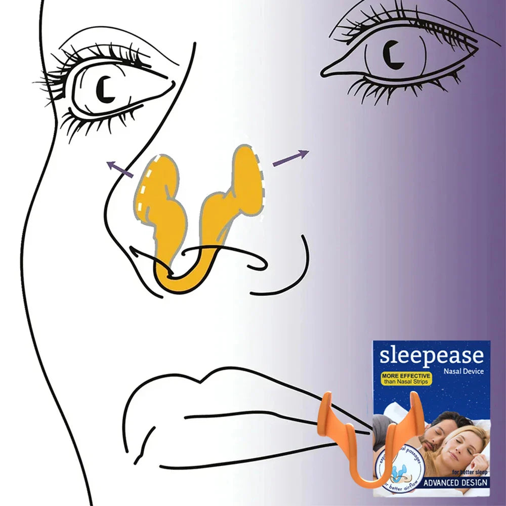 Silicone Nose Clip Anti Snoring Aid 1-2 Pcs-1