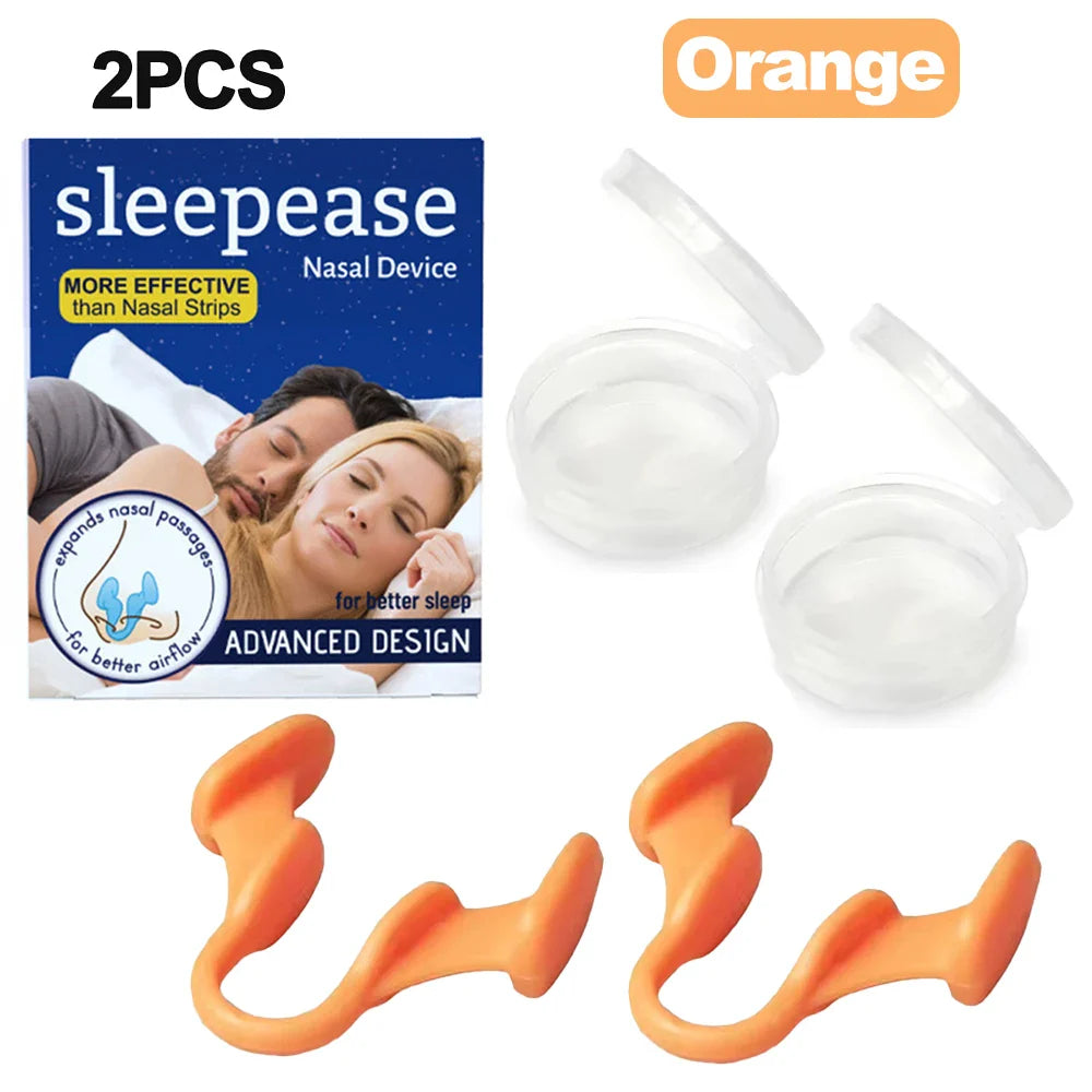 Silicone Nose Clip Anti Snoring Aid 1-2 Pcs-6