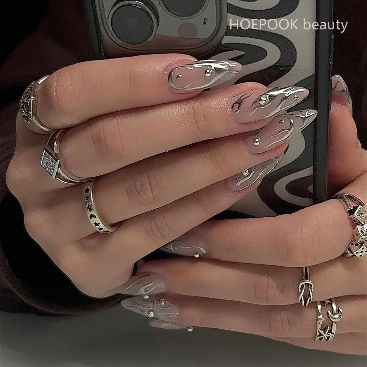 Trendy 24-Piece Press-Ons-0