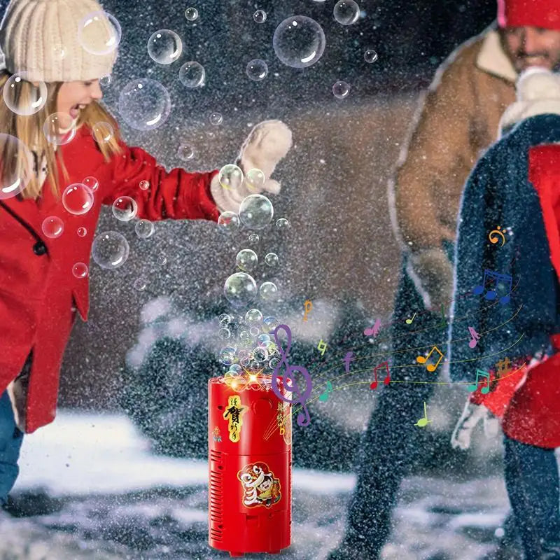 Fireworks Bubble Machine