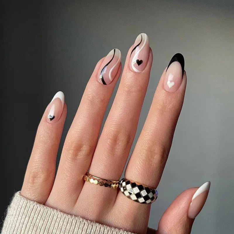 Trendy 24-Piece Press-Ons-63