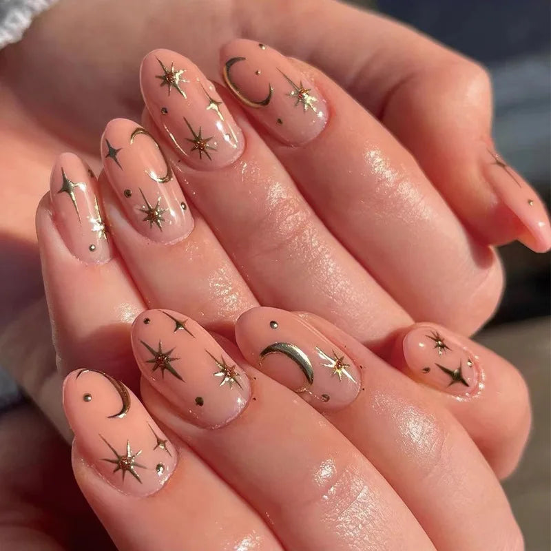 Trendy 24-Piece Press-Ons-50