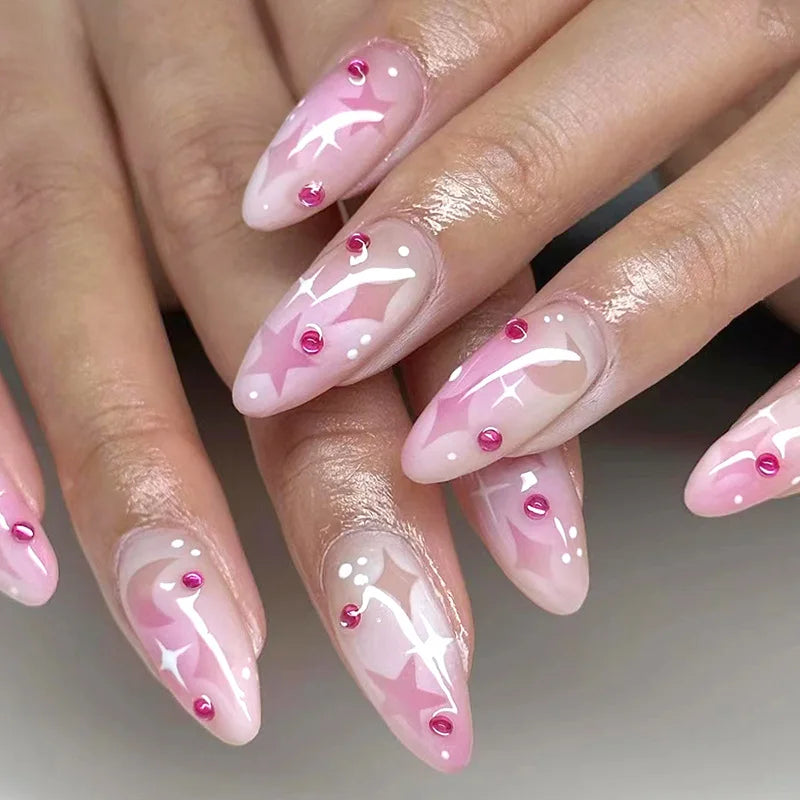 Trendy 24-Piece Press-Ons