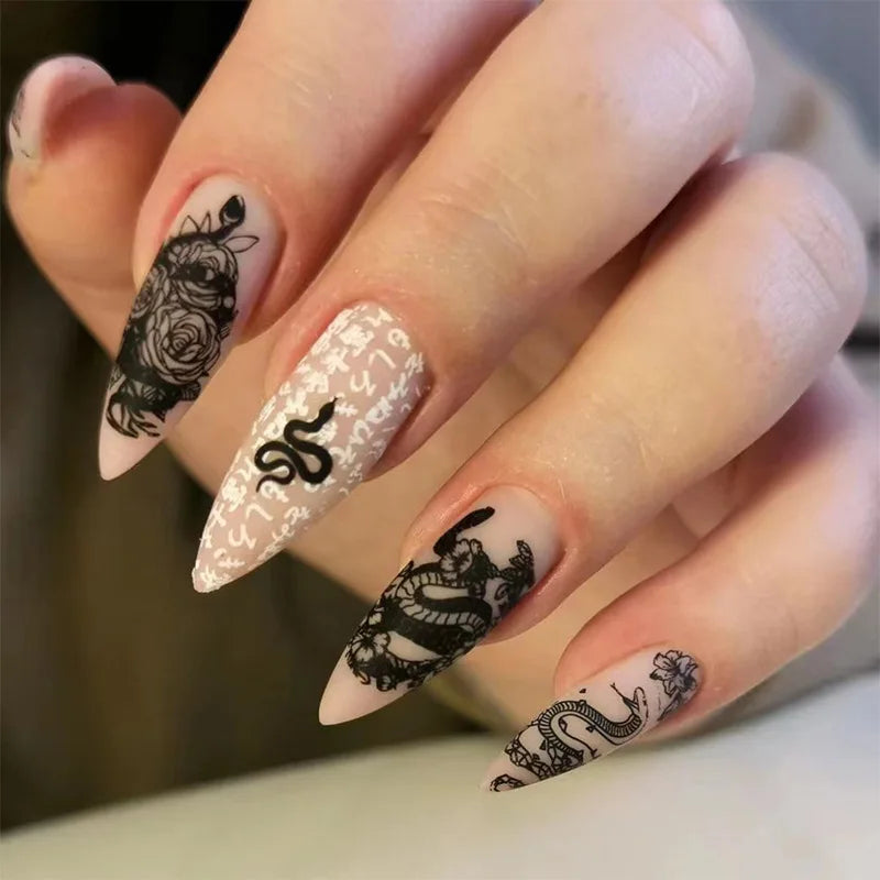 Trendy 24-Piece Press-Ons-53