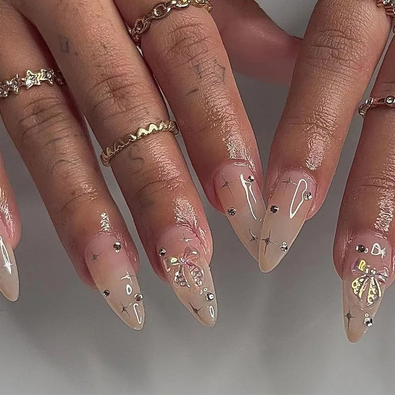 Trendy 24-Piece Press-Ons-45