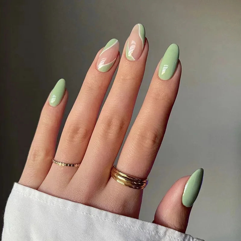 Trendy 24-Piece Press-Ons-7