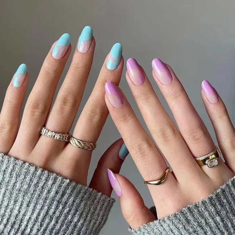 Trendy 24-Piece Press-Ons-8