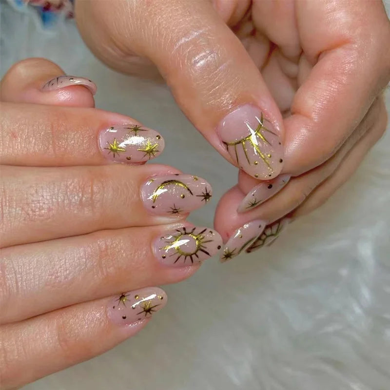 Trendy 24-Piece Press-Ons-12
