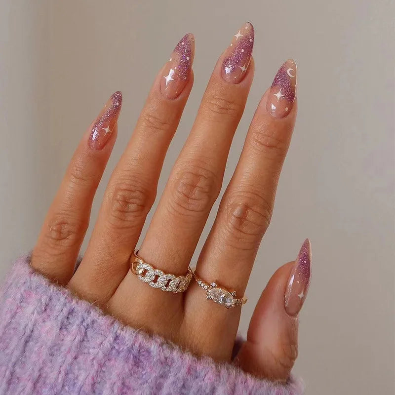 Trendy 24-Piece Press-Ons-13