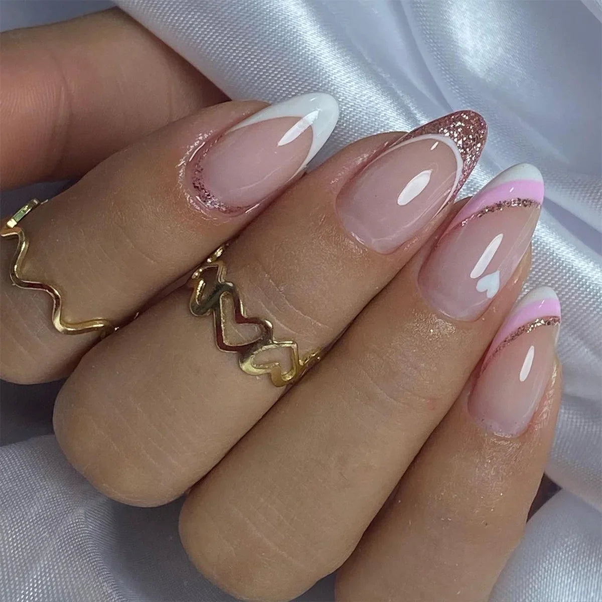 Trendy 24-Piece Press-Ons-21