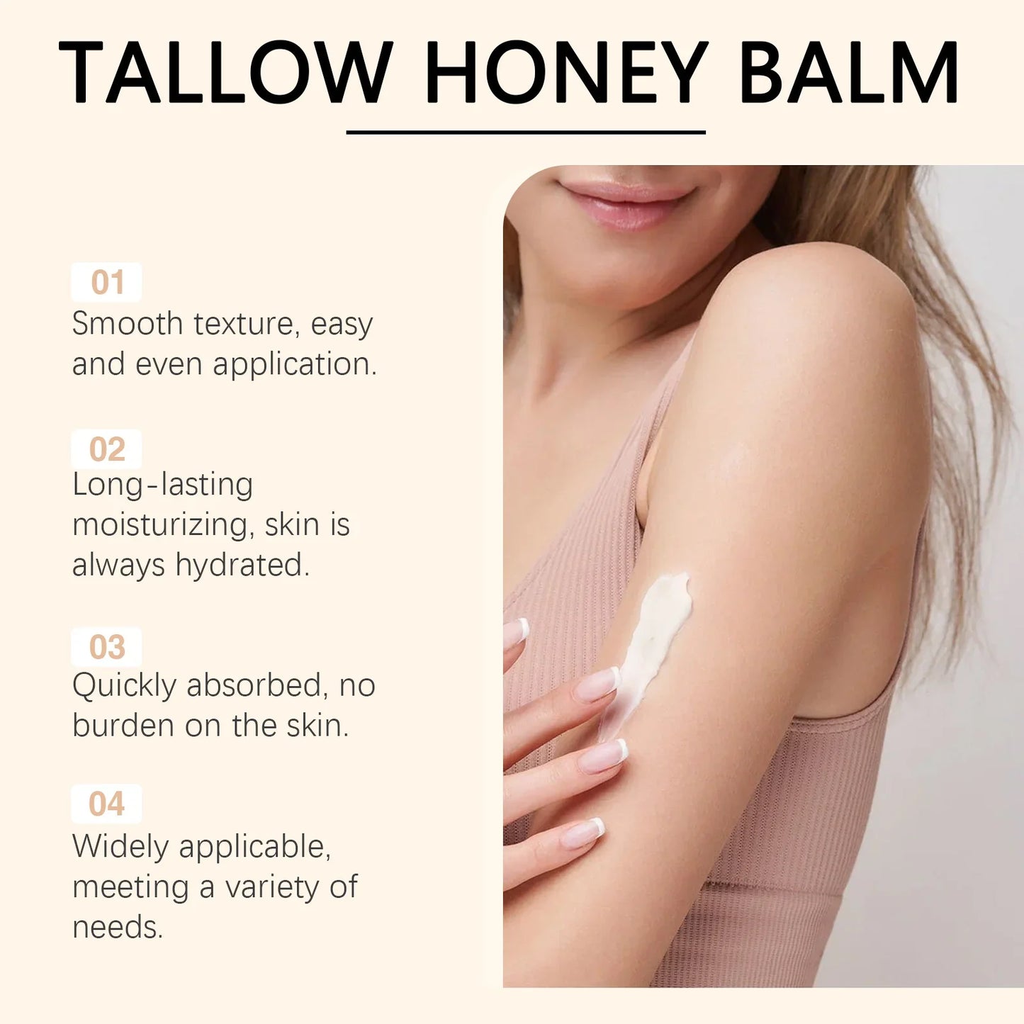 WoodSleep Beef Tallow Moisturizer Cream